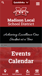 Mobile Screenshot of madisonmohawks.org